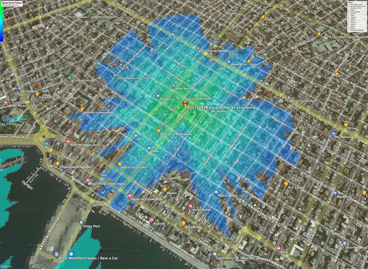 Radio planning for LoRaWAN