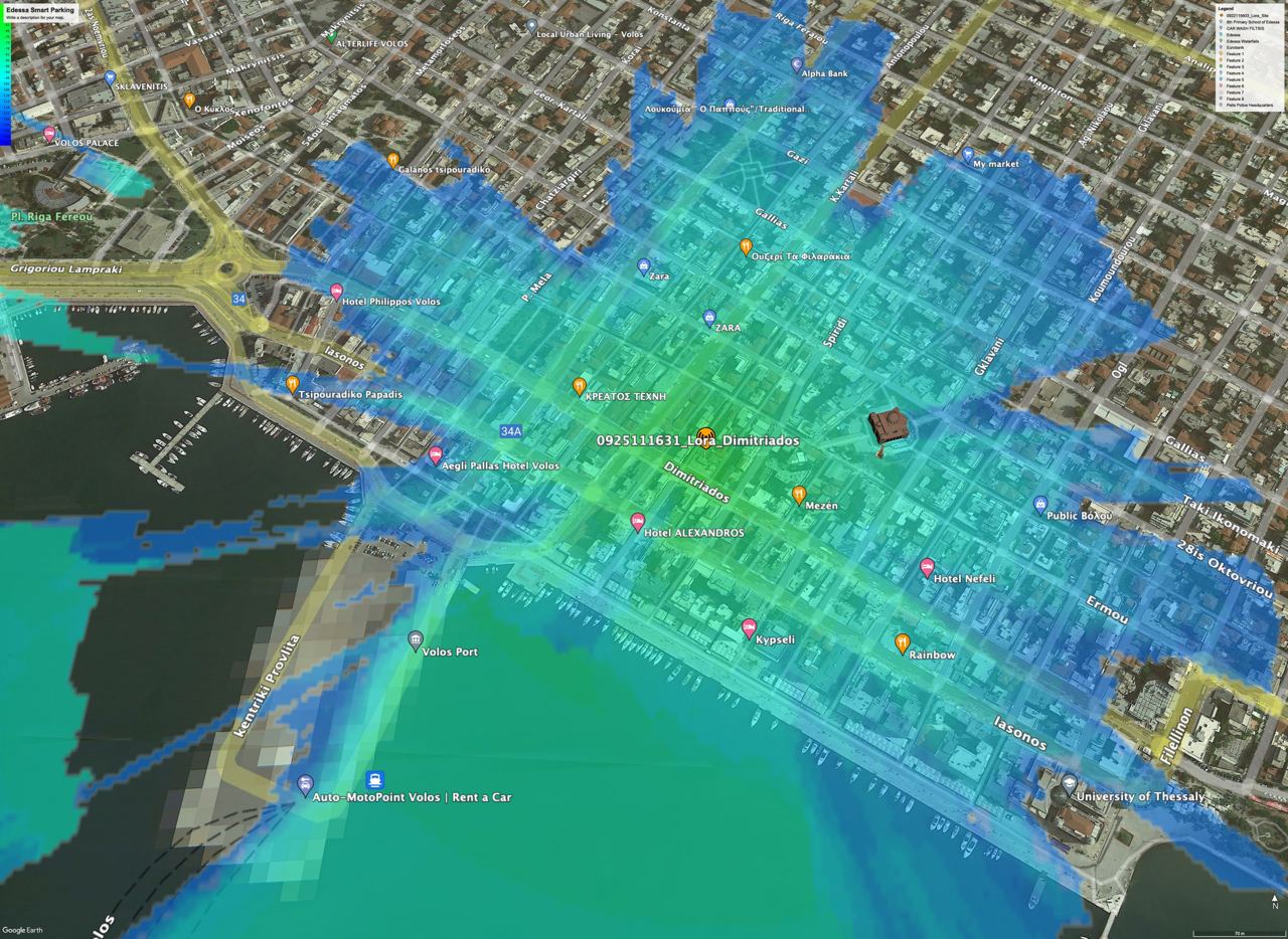 Radio planning for LoRaWAN